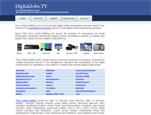 Tablet Screenshot of digitaljobs.tv